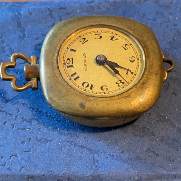 Vintage FLAMBEAU WATCH CO Sungold Pocket Watch 💞 - Picture 10 of 17